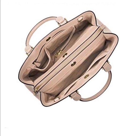 Michael Kors Women's Large Savannah Satchel - Picture 3 of 8